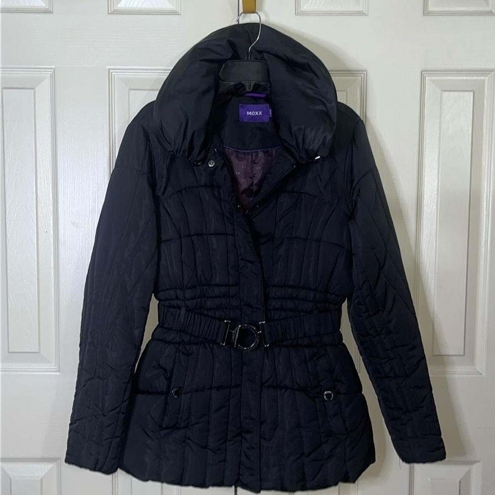 Mexx Amsterdam Black, warm puffer jacket (355T)
